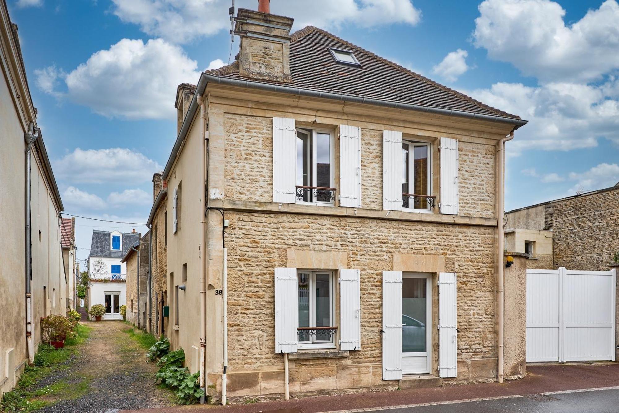 La Maison Du Pecheur - A 250 M De La Plage Saint-Aubin-Sur-Mer  Buitenkant foto